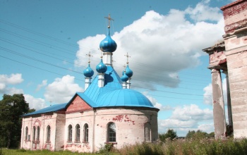 Храм Сретения Господня в селе Микшино