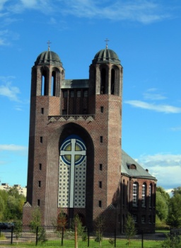 Крестовоздвиженский собор (бывшая Кройцкирха) в Калининграде