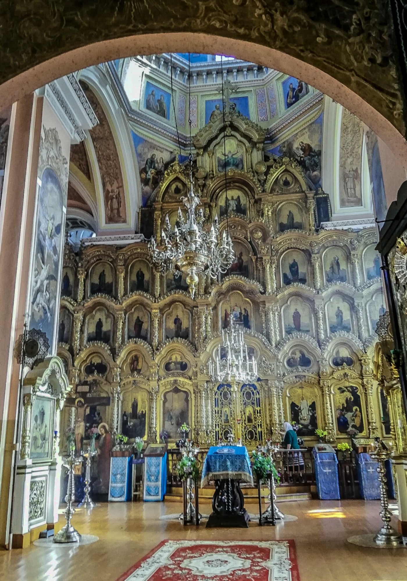 Интерьер Михайло-Архангельской церкви в Торжке
