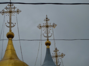 Купола Храма Святителя Николая в Пыжах