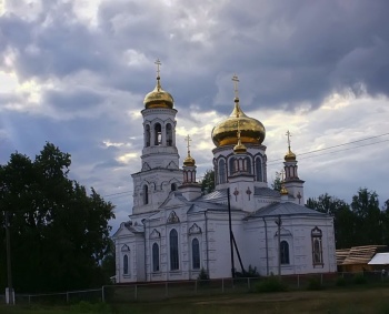 Храм Рождества Христова в селе Лебяжье