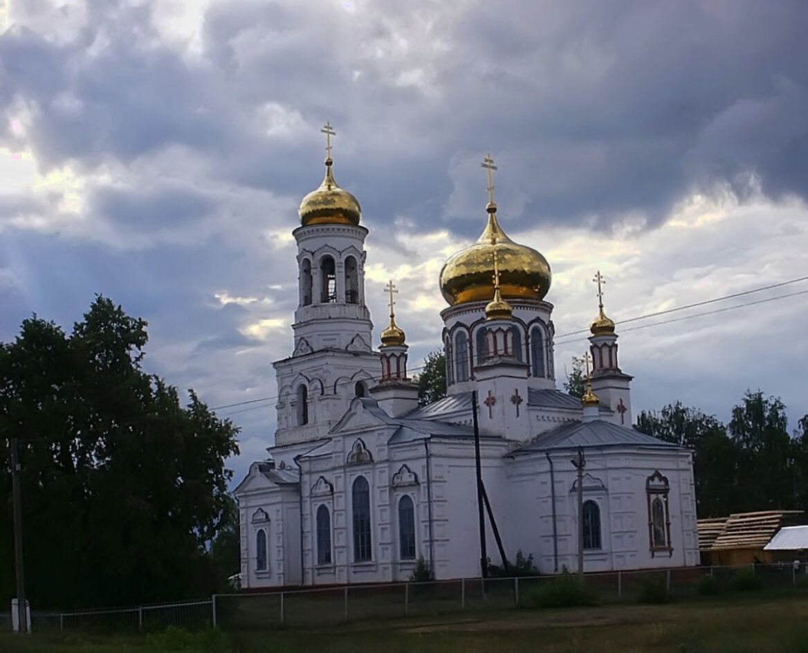 Храм Рождества Христова в селе Лебяжье