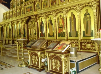 Иконостас храма Архангела Михаила в Альтее (Испания)