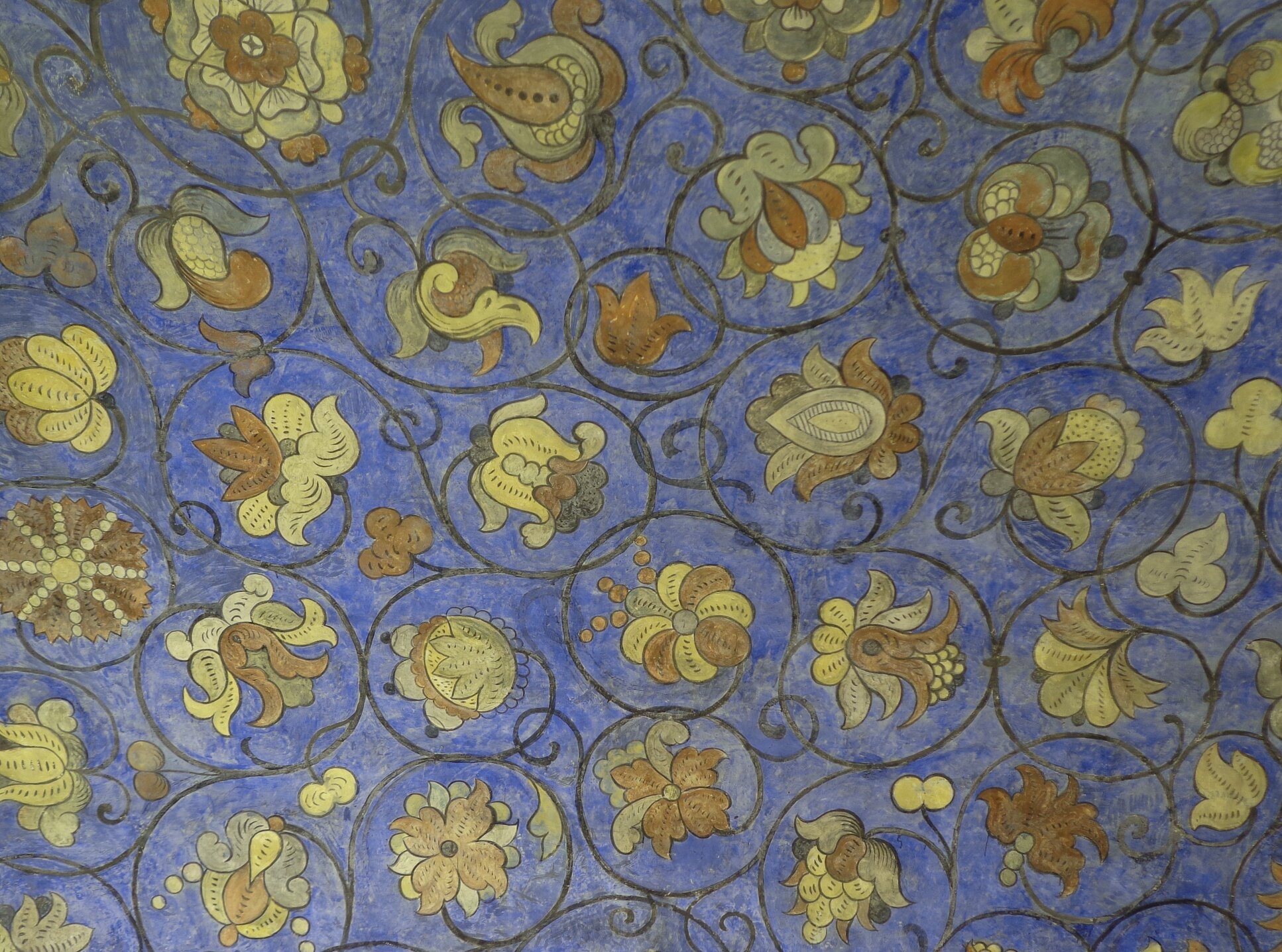 Фрагмент росписи в Храме Василия Блаженного