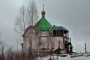 Храм Николая Чудотворца в селе Лёжнево зимой
