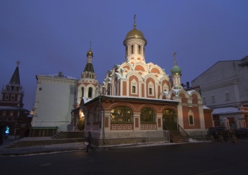 Казанский собор на Красной площади в Москве