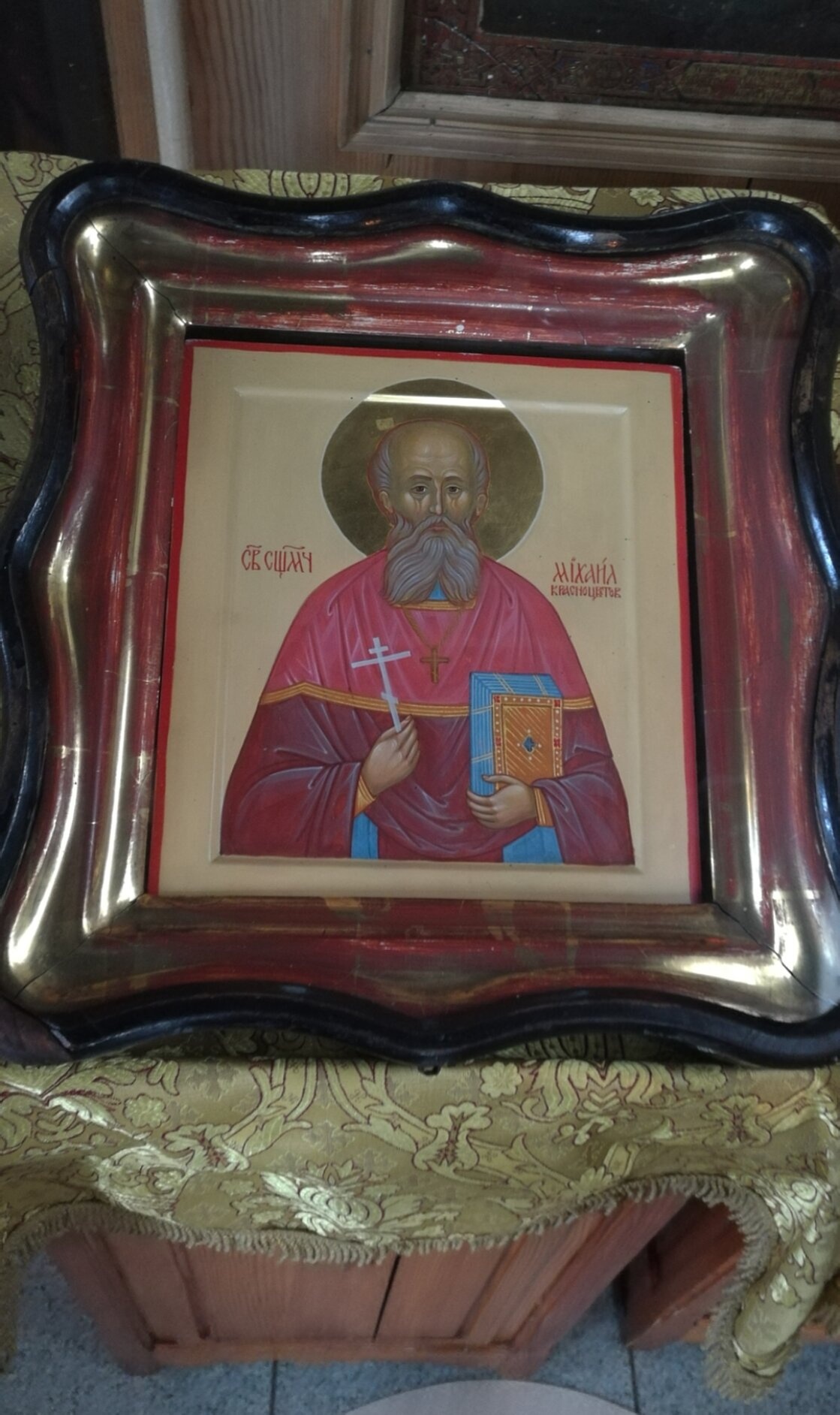 Икона святого Михаила в Всехсвятской церкви Тюмени