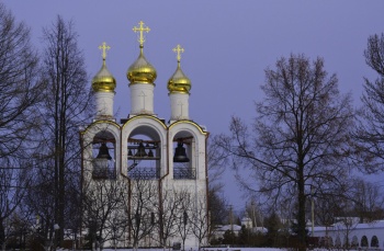 Звонница Никольского женского монастыря в Переславле-Залесском