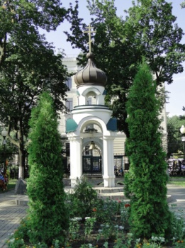 Часовня-звонница Благовещенского кафедрального собора в Воронеже