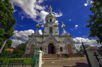 Свято-Борисо-Глебский кафедральный собор в Даугавпилсе