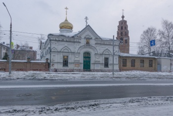 Храм Никиты Мученика в Ярославле: зимняя фотография