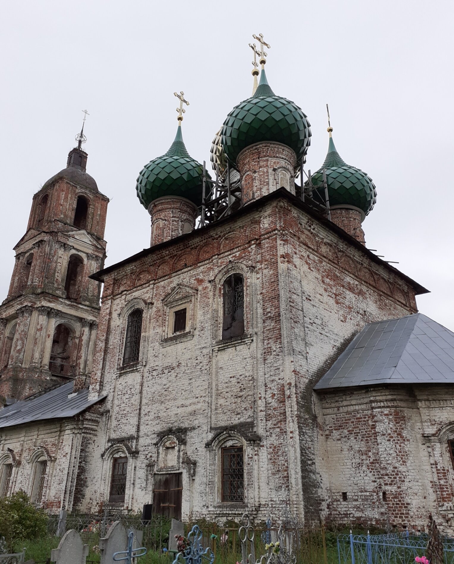 Церковь Спаса Нерукотворного Образа в селе Рыбницы