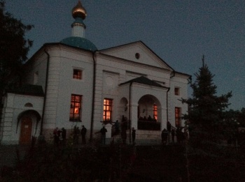 Церковь Владимирской иконы Божией Матери в Оптиной пустыни