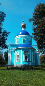 Покровская церковь с Вознесенским и Фроловским приделами в селе Ясенок