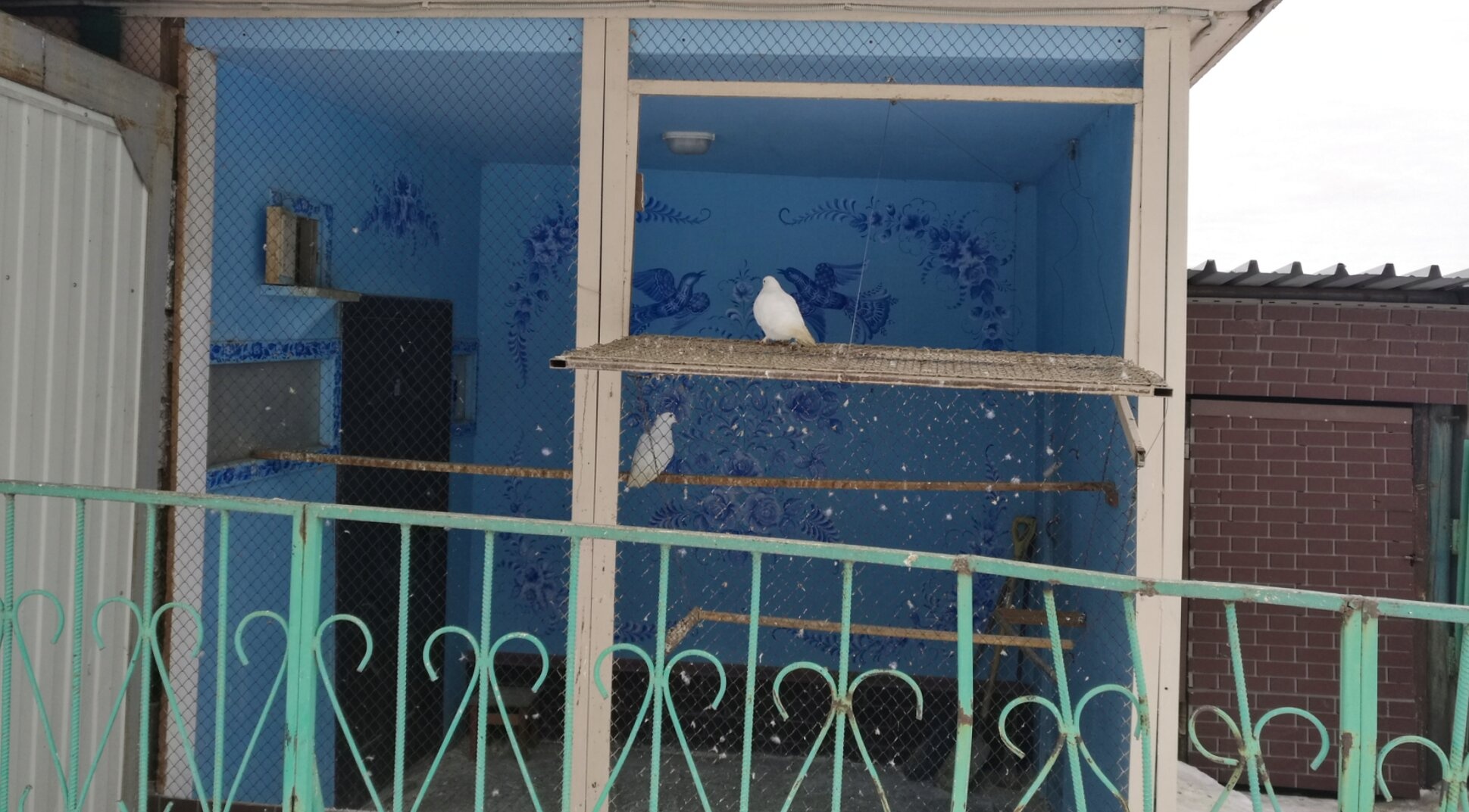 Голубятня в Ильинском женском монастыре города Тюмень