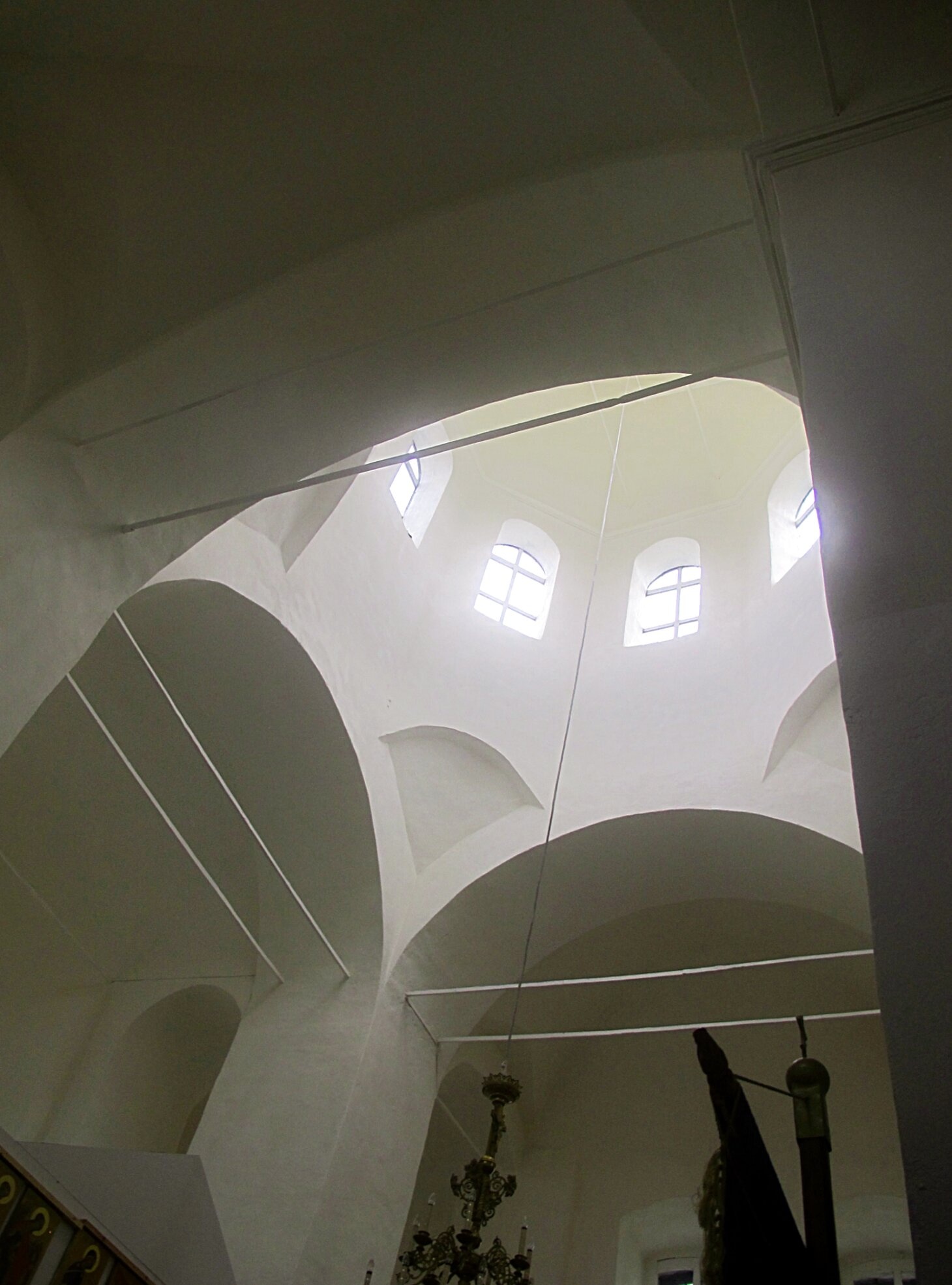 Церковь Иоанна Богослова в Смоленске: фрагмент стены