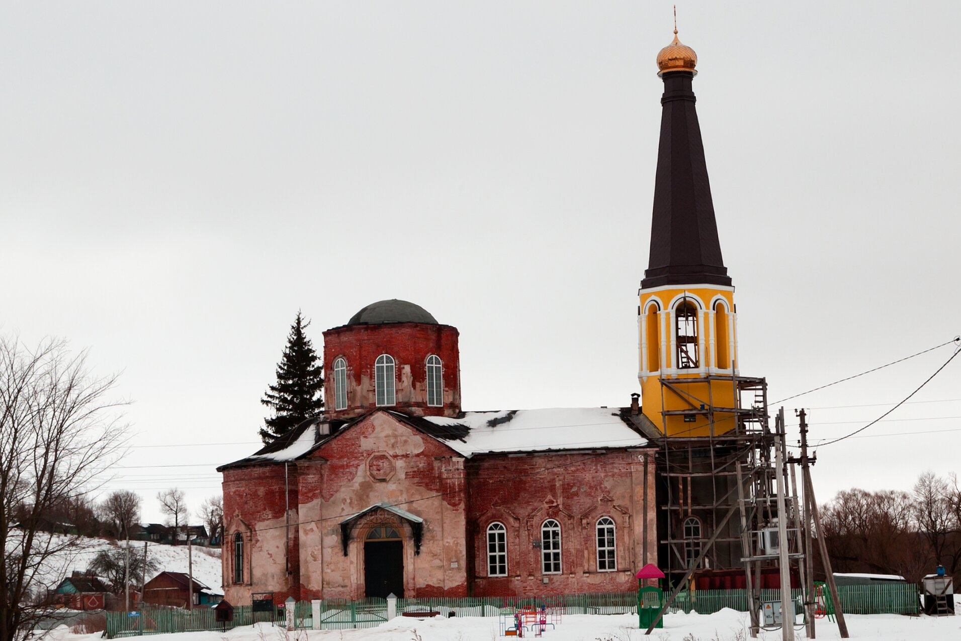 Церковь Казанской иконы Божией Матери в селе Григорьевское