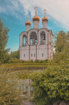 Колокольня Никольского монастыря в Переславле-Залесском