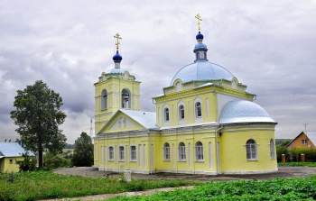 Храм Преподобного Сергия Радонежского в селе Кишкино