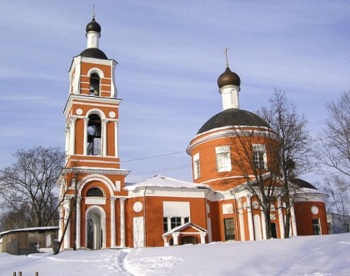 Храм Петра и Павла в Лыткарино — зимняя фотография