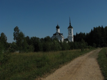 Церковь Николая Чудотворца в селе Бережки