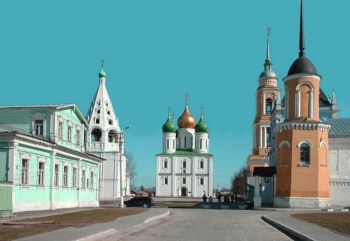 Архитектурный ансамбль Соборной площади Коломенского кремля
