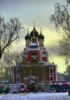 Храм Тихвинской иконы Божией Матери в Алексеевском