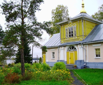 Храм Всех Святых Важеозерского Спасо-Преображенского мужского монастыря