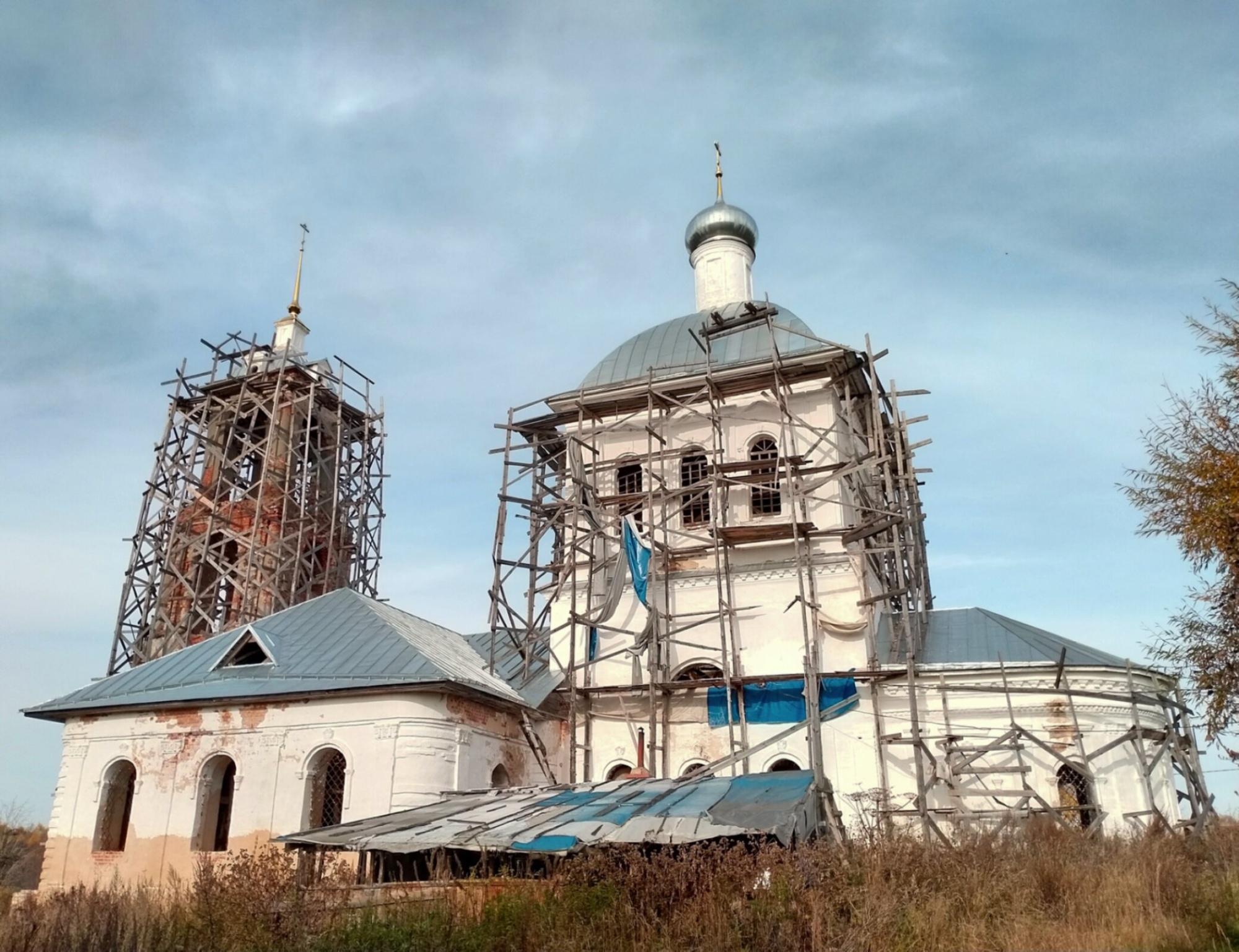 Церковь Покрова Пресвятой Богородицы в селе Алферьево