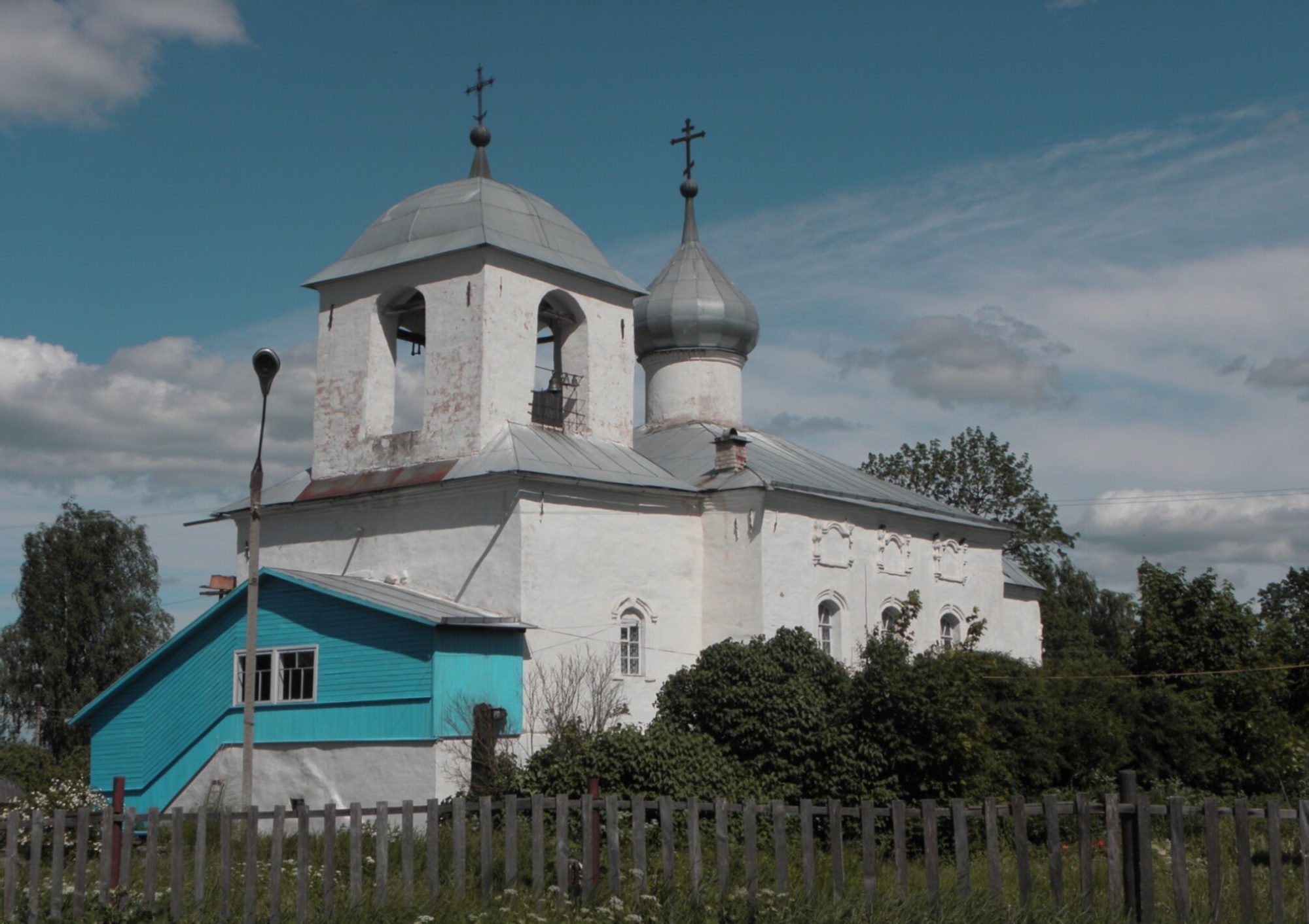 Церковь Спаса Преображения в Порхове