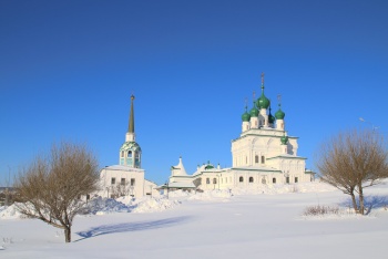 Троицкий собор в Соликамске - зимняя фотография