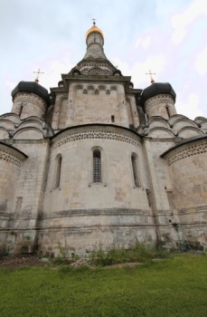 Фрагмент стены Церкви Преображения Господня в селе Остров