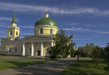 Казачий Никольский собор в Омске