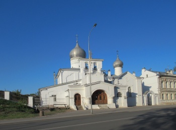 Церковь Преподобного Варлаама Хутынского на Званице в Пскове