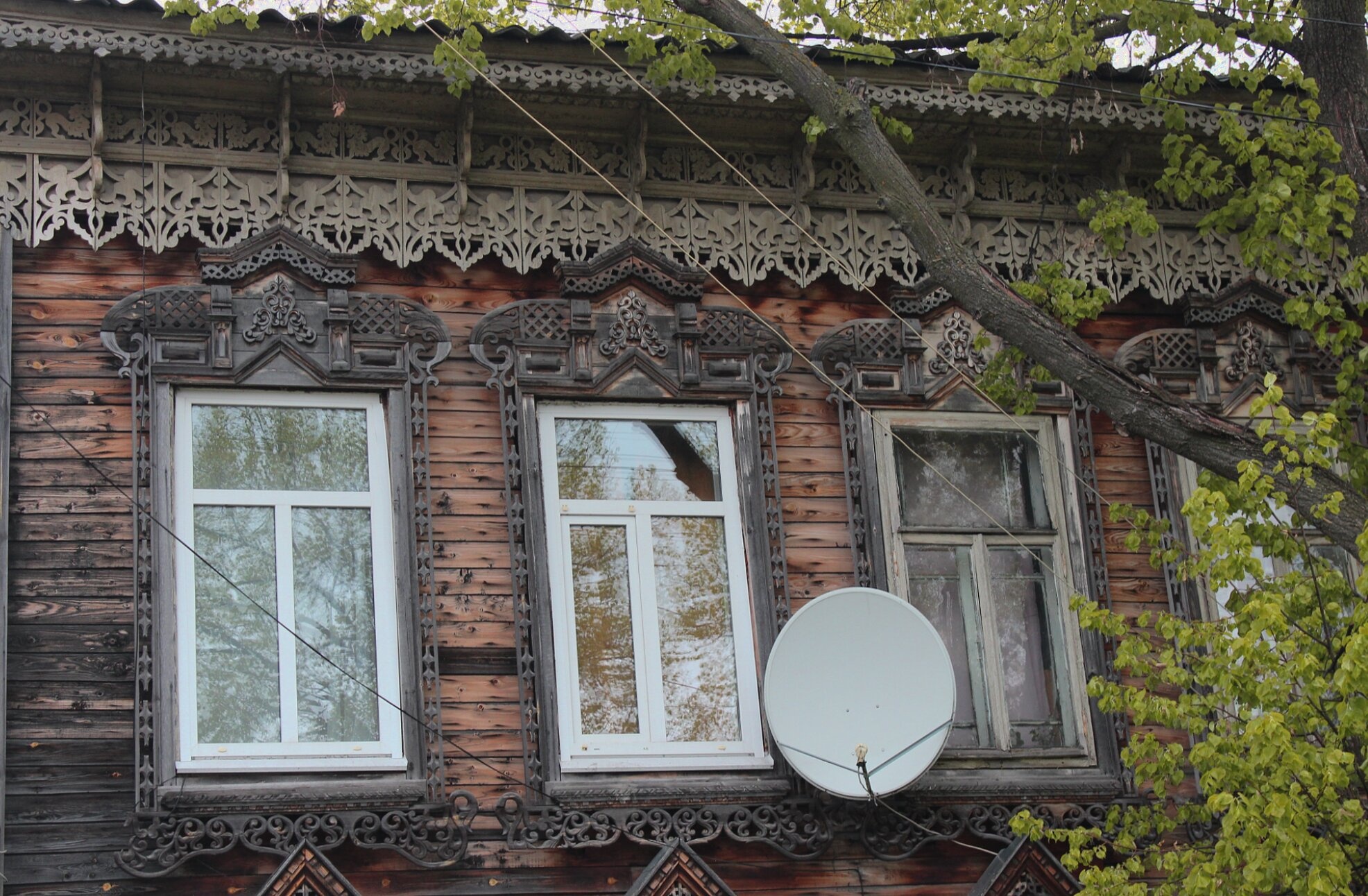 Тихвинская церковь в Козьмодемьянске - памятник деревянного зодчества