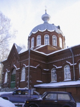 Храм Преображения Господня в городе Воткинске