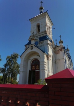 Храм Боголюбской иконы Божией Матери в селе Ивановка