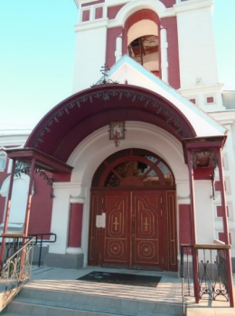 Входная группа Церкви Святой Великомученицы Варвары в Казани