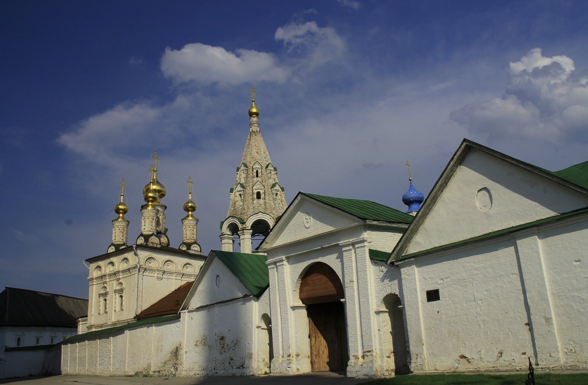 Спасский монастырь Рязанского кремля на фотографии