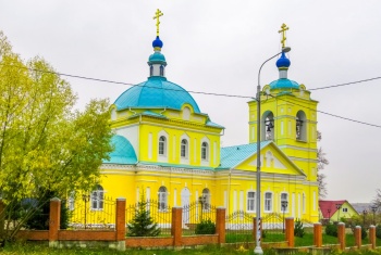 Храм Преподобного Сергия Радонежского в селе Кишкино