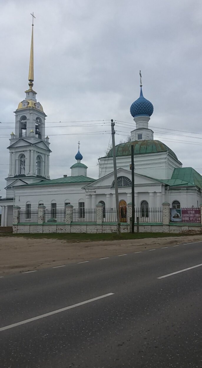 Храм Усекновения главы Иоанна Предтечи в селе Кибергино