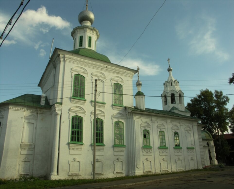 Церковь Покрова Пресвятой Богородицы на Торгу в Вологде