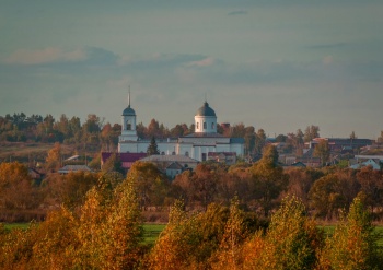 Церковь Казанской иконы Божией Матери в селе Скворечное