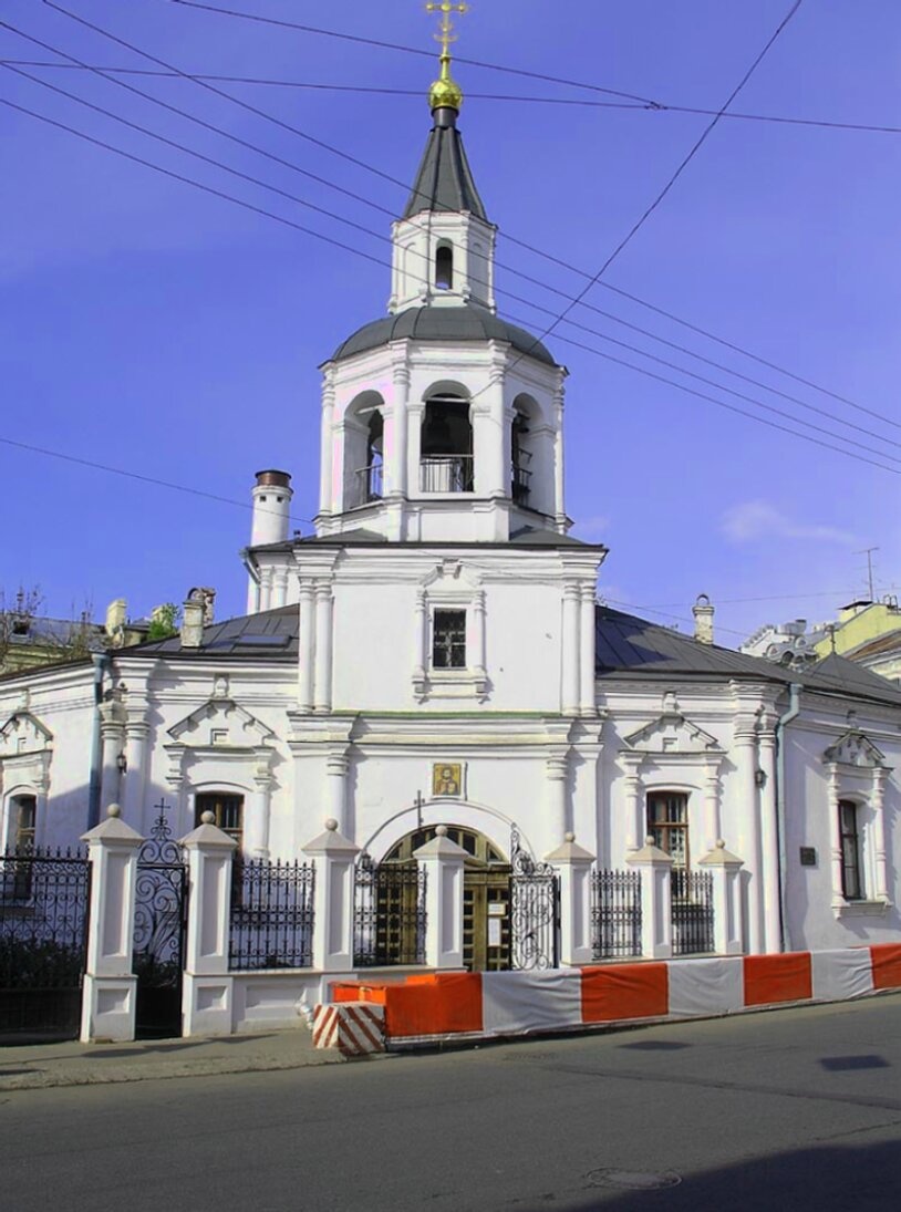 Храм Успения Пресвятой Богородицы в Печатниках на фотографии