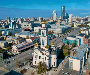 Храм-колокольня Большой Златоуст в Екатеринбурге