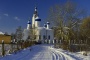 Церковь Казанской иконы Божией Матери в зимнем убранстве