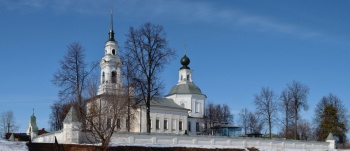 Спасо-Запрудненская церковь в Костроме - зимняя фотография