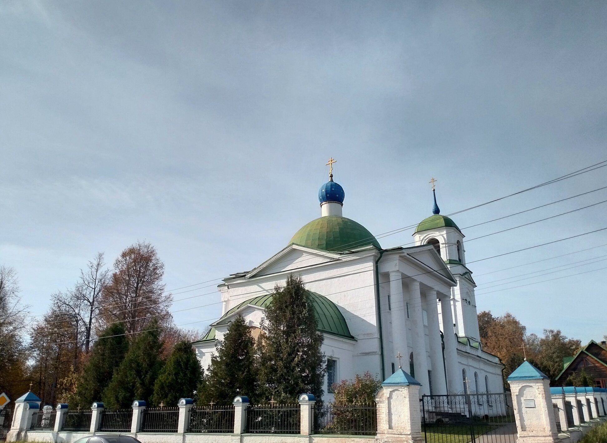 Церковь Преображения Господня в селе Селинское