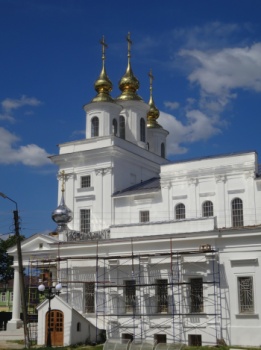 Воскресенский кафедральный собор в городе Шуя