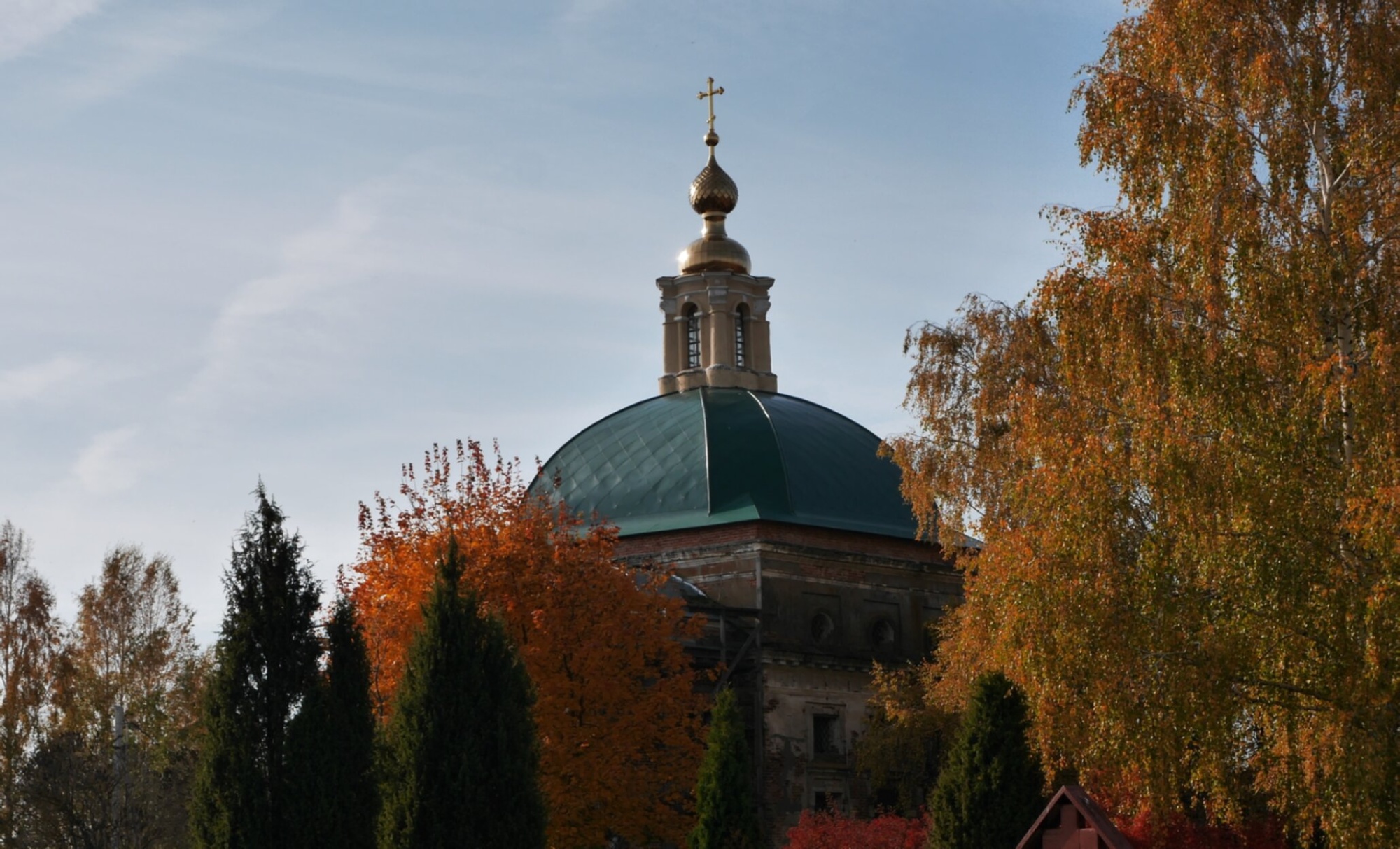 Храм Живоначальной Троицы в Троицких Борках
